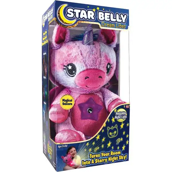 Star Belly Dream Lights Magical Unicorn Huggable Night-Light Ontel