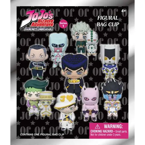JoJo's Bizarre Adventure 3D Figural Keyring Diamond is Unbreakable Mystery Pack [1 RANDOM Figure]