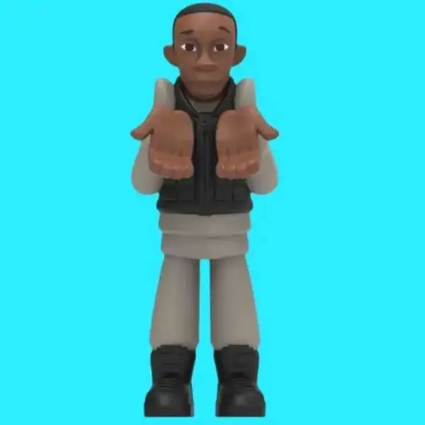 Screen Breakz Tac Khaby Figure All Star Innovations - ToyWiz