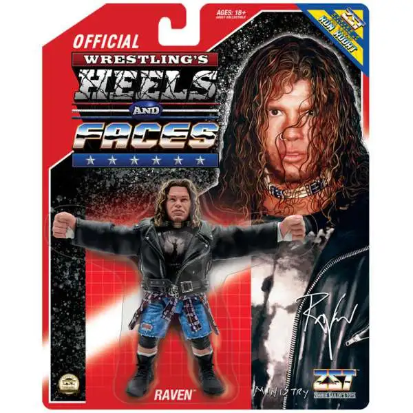 Wrestling's Heels & Faces Series 2 Raven Action Figure