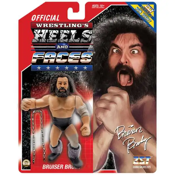 Wrestling's Heels & Faces Series 2 Bruiser Brody Action Figure