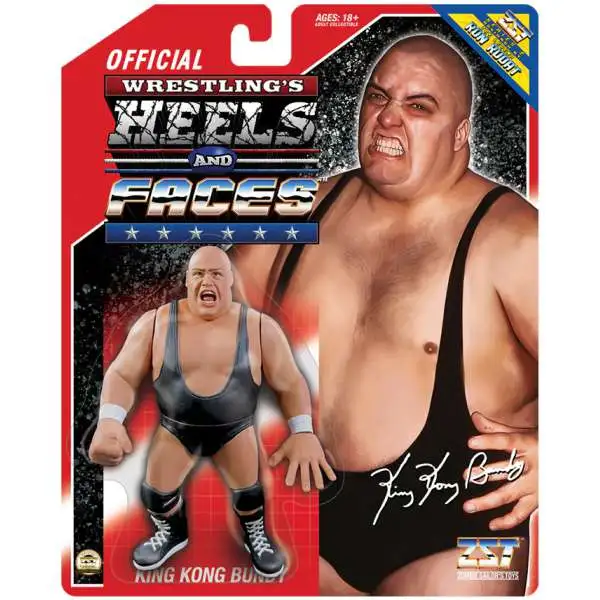 Wrestling's Heels & Faces Series 2 King Kong Bundy Action Figure