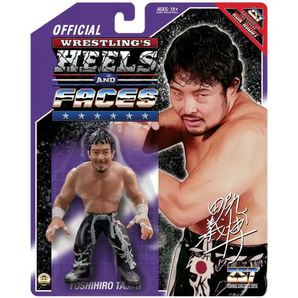 Wrestling's Heels & Faces Series 4 Yoshihiro Tajiri Action Figure