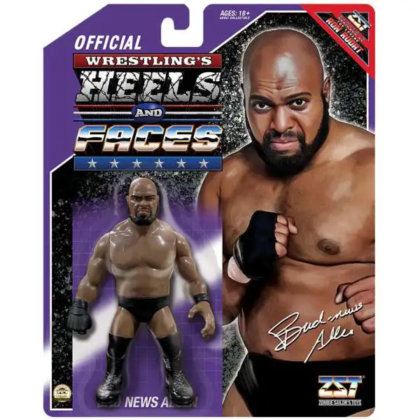 Wrestling's Heels & Faces Series 4 Bad News Allen Action Figure