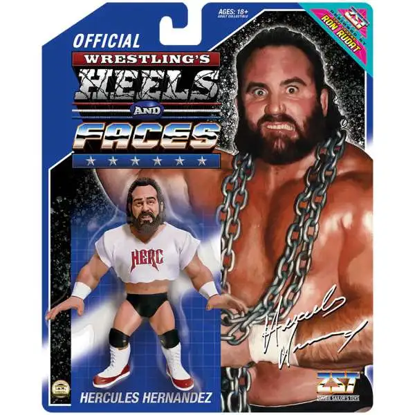 Wrestling's Heels & Faces Series 3 Hercules Hernandez Action Figure
