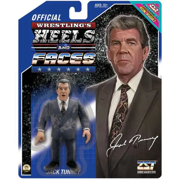 Wrestling's Heels & Faces Series 3 Jack Tunney Action Figure