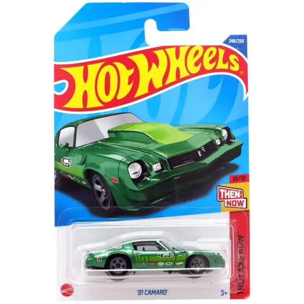 Hot Wheels Then and Now '81 Camaro Diecast Car #10/10