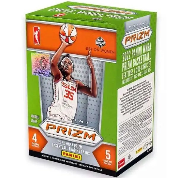 WNBA Panini 2022 Prizm Basketball Trading Card BLASTER Box [5 Packs]