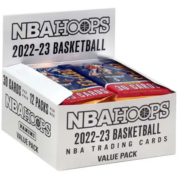 NBA Panini 202223 Hoops Basketball Trading Card VALUE Pack 30 Cards