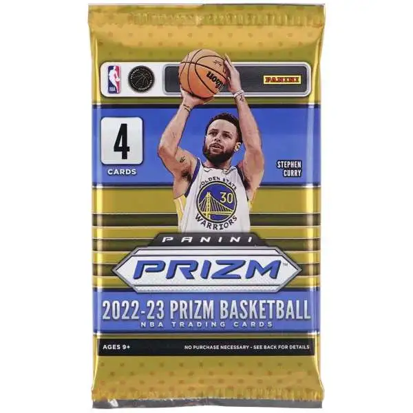 NBA Panini 2022-23 Prizm Basketball Trading Card RETAIL Pack [4 Cards]