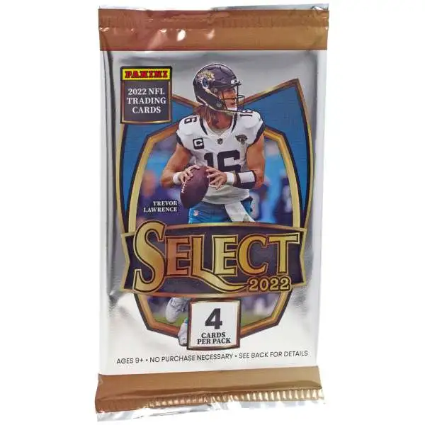 NFL Panini 2022 Select Football Trading Card BLASTER Pack [4 Cards]