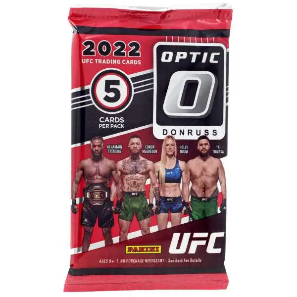 Panini 2022 Donruss Optic UFC Trading Card BLASTER Pack [5 Cards]