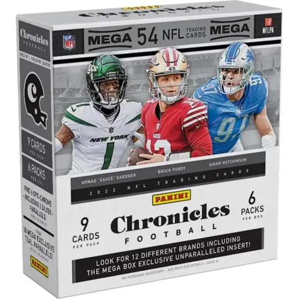 NFL Panini 2021 Playbook Football Trading Card MEGA Box Pack 5 Cards -  ToyWiz