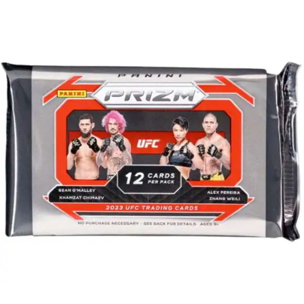 Panini 2023 Prizm UFC Trading Card HOBBY Pack [12 Cards]