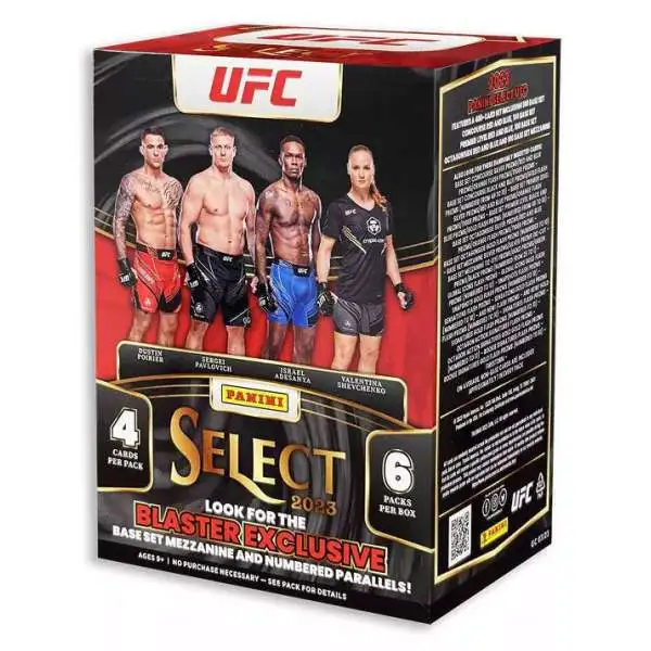 Panini 2023 Select UFC Trading Card BLASTER Box [6 Packs]