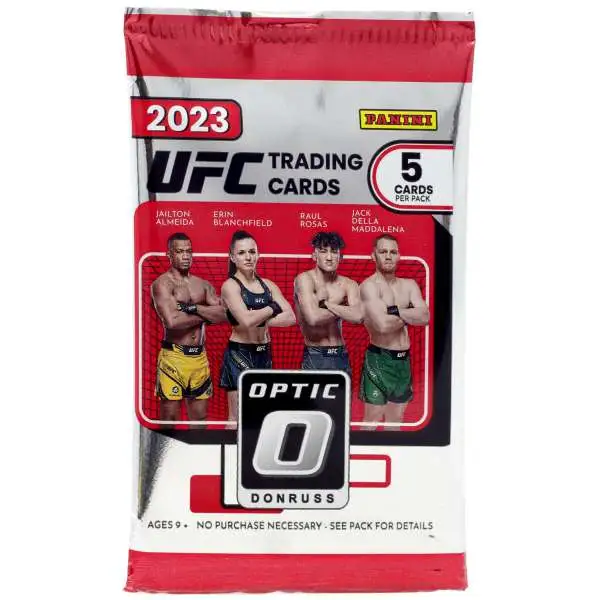 Donruss 2023 Optic UFC Trading Card BLASTER Pack [5 Cards]