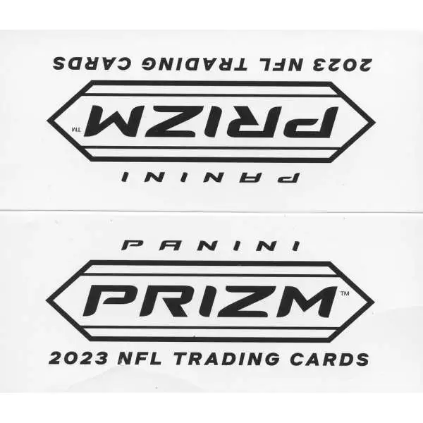 NFL Panini 2023 Prizm Football Trading Card VALUE Box [12 FAT Packs]