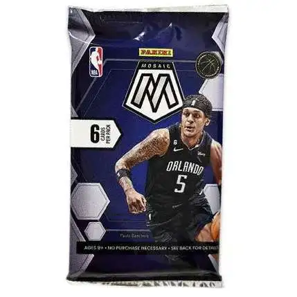 NBA Panini 2022-23 Mosaic Basketball Trading Card BLASTER Pack [6 Cards]
