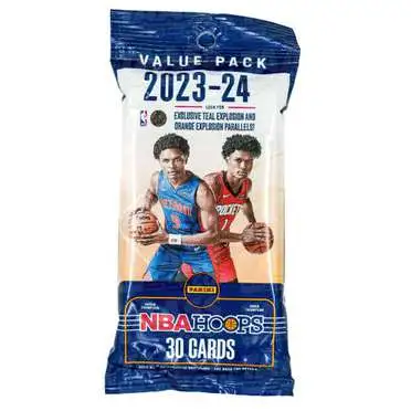 NBA Panini 2023-24 Hoops Basketball Trading Card VALUE Pack [30 Cards]