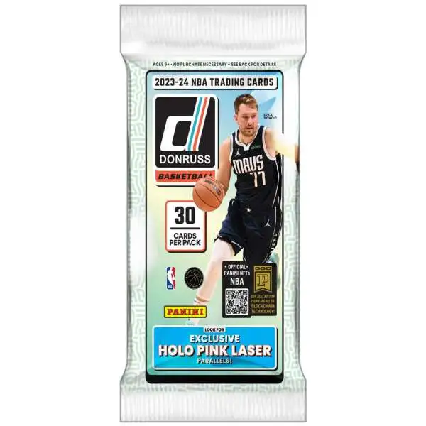 NBA Panini 2023-24 Donruss Basketball Trading Card VALUE Pack [30 Cards]