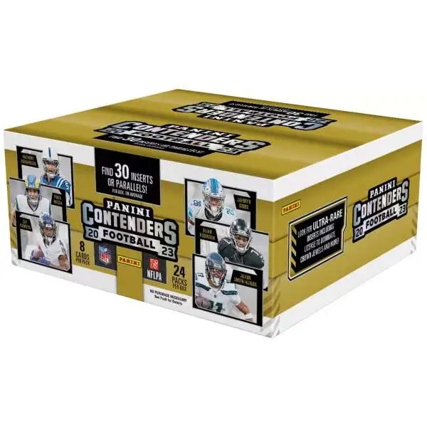 NFL Panini 2023 Contenders Football Trading Card RETAIL Box [24 Packs]