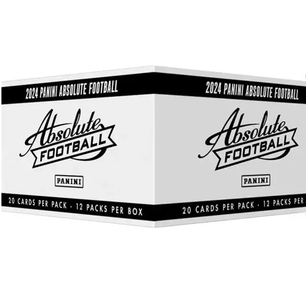 NFL Panini 2024 Absolute Football Trading Card VALUE Box [12 FAT Packs]