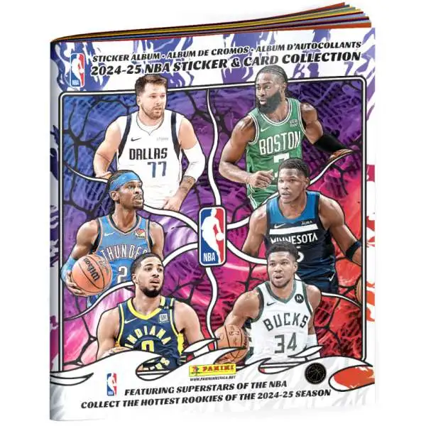 NBA Basketball Panini 2024-25 Basketball Sticker Collection Album