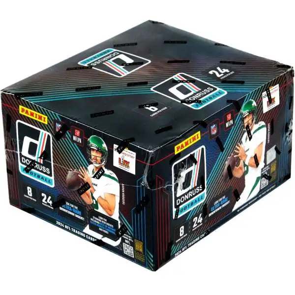 NFL Donruss 2024 Football Trading Card RETAIL Box [24 Packs]