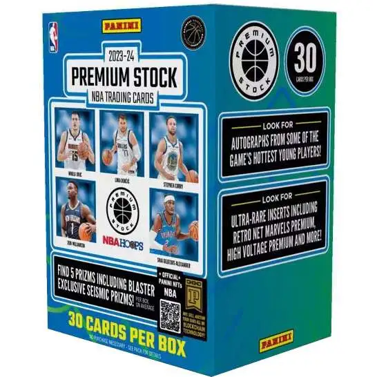 NBA Panini 2023-24 Premium Stock Basketball Trading Card BLASTER Box [6 Packs]