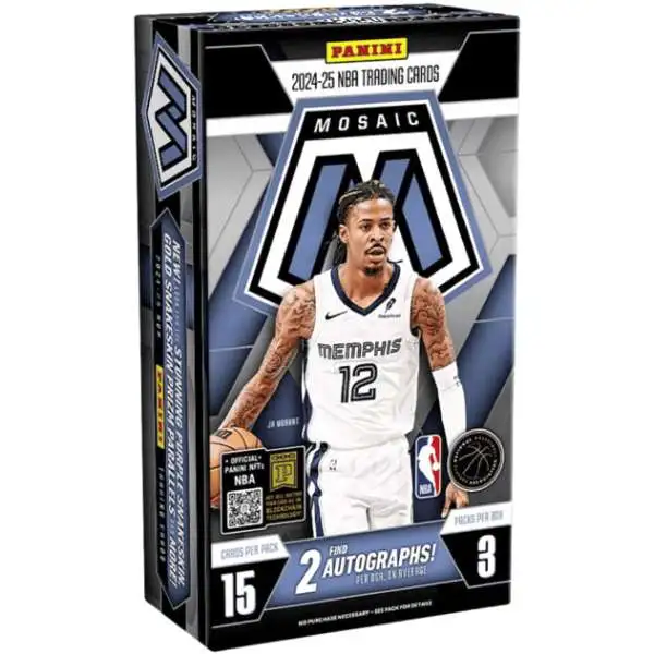 NBA Panini 2024-25 Mosaic Basketball Trading Card HOBBY Box [3 Packs]