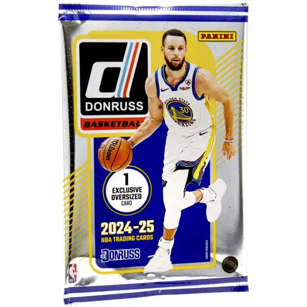 NBA Donruss 2024-25 Basketball Trading Card Pack [1 OVERSIZED Card]