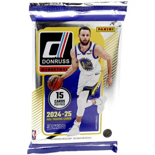NBA Panini 2024-25 Donruss Basketball Trading Card Pack 1