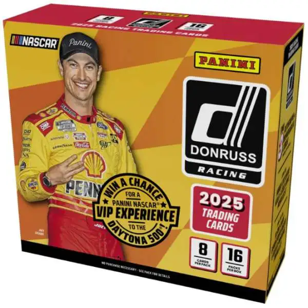 NASCAR Donruss 2025 Racing Trading Card HOBBY Box [16 Packs]