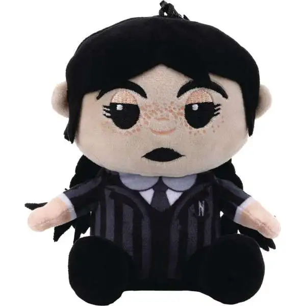 Bitty Boomers Wednesday Addams 2-Inch Plush Blutooth Speaker
