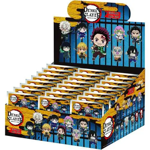 3D Figural Keyring Demon Slayer - Infinity Castle Mystery Box [24 Packs] (Pre-Order ships July)