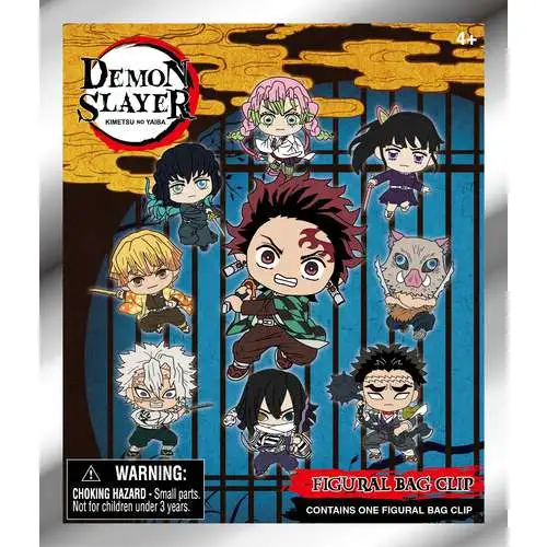 3D Figural Keyring Demon Slayer - Infinity Castle Mystery Pack [1 RANDOM Figure] (Pre-Order ships July)
