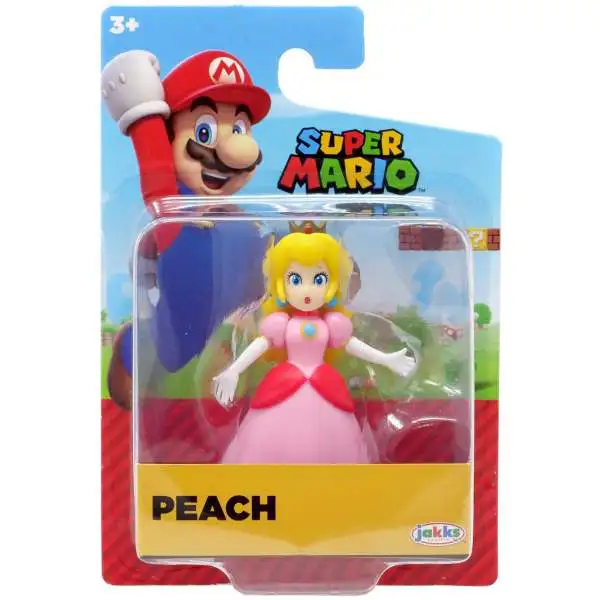 World of Nintendo Super Mario Peach 2.5-Inch Mini Figure