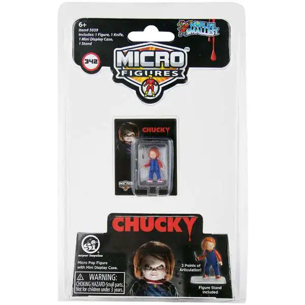 World's Smallest Child's Play Universal Horror Series 1 Chucky 1.25-Inch Micro Figure
