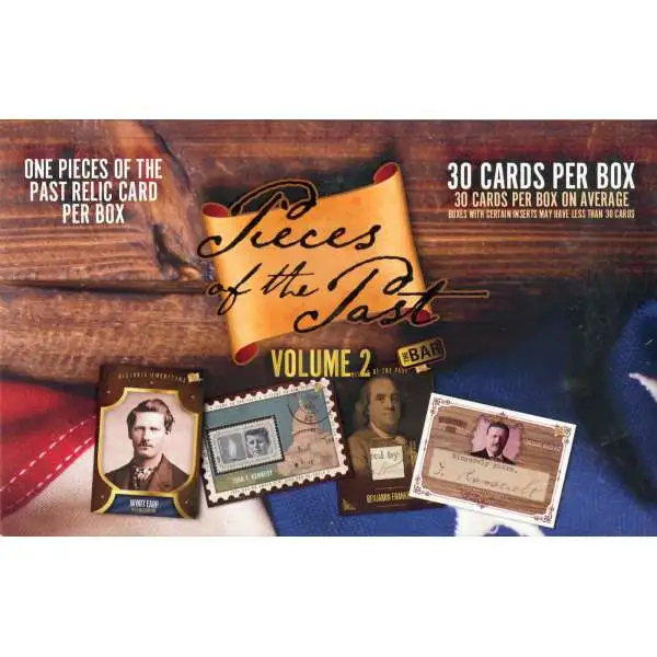 Super Break 2017 The Bar - Pieces of the Past Trading Card Box [30 Cards]