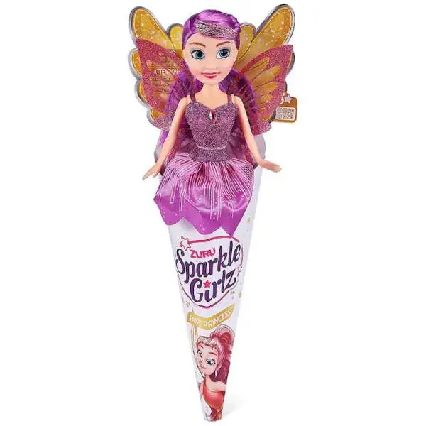 Sparkle Girlz Fairy Princess Purple 10.5-Inch Doll