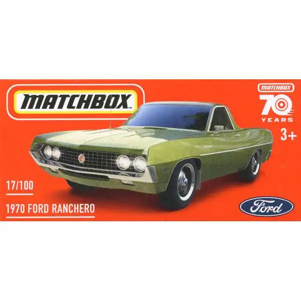 Matchbox Drive Your Adventure 1970 Ford Ranchero Diecast Car