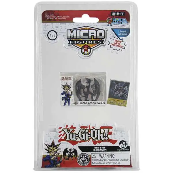 YuGiOh World's Smallest Red-Eyes B. Dragon Micro Figure