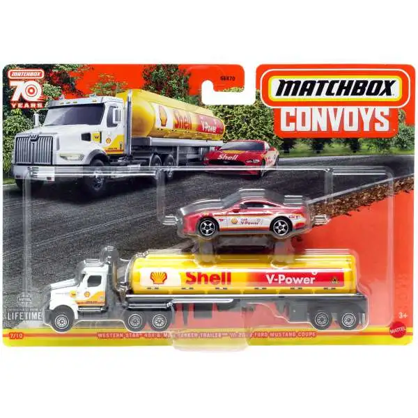 Matchbox 70 Years Convoys MBX Mega Ton Firetruck MBX Truck Trailer with ...