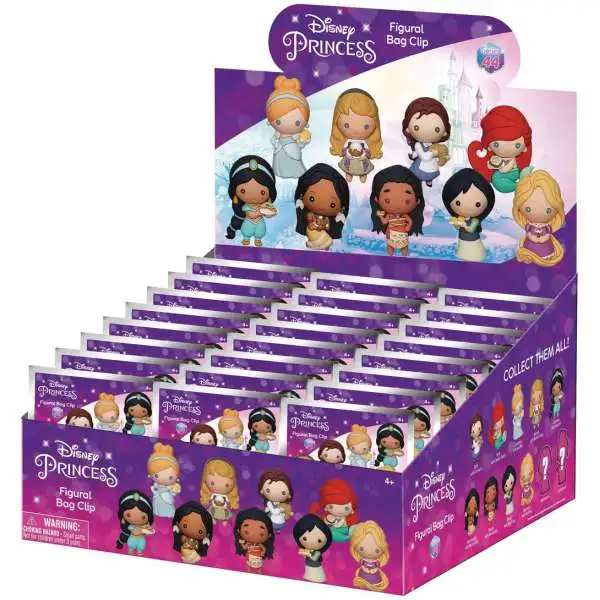 3D Figural Keyring Series 44 Disney Princess Mystery Box
