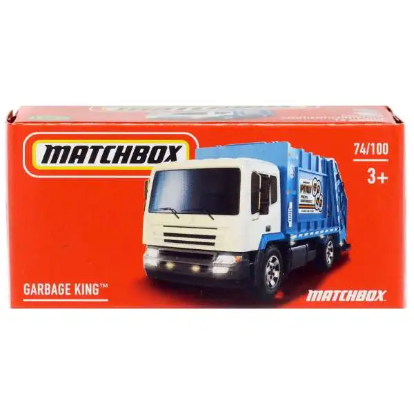 Matchbox Drive Your Adventure Garbage King Diecast Car [Blue]