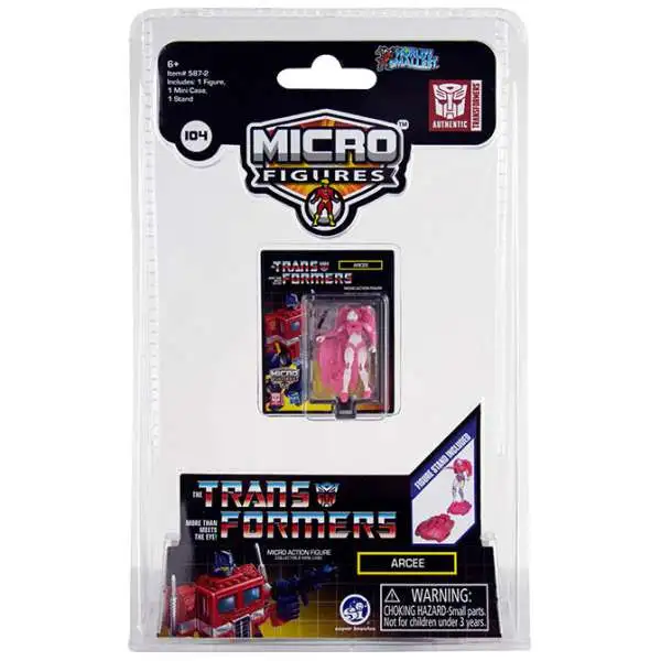 World's Smallest Transformers Series 2 Arcee Micro Figure
