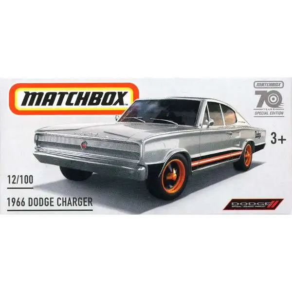 Matchbox Drive Your Adventure 1966 Dodge Charger Diecast Car [Special Edition]