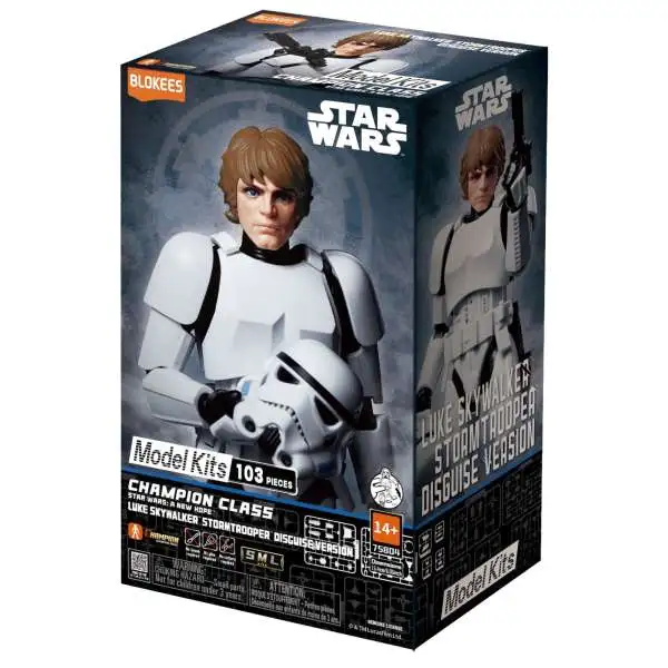 Star Wars A New Hope Luke Skywalker Model Figure Kit CC04