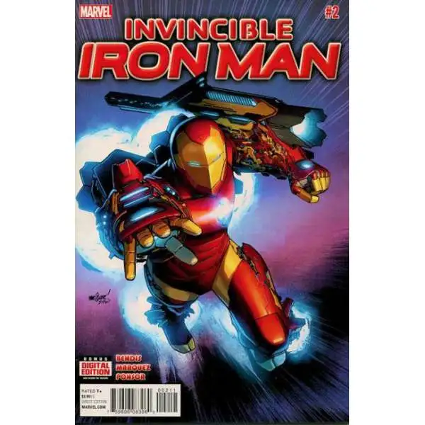 Marvel Invincible Iron Man, Vol. 2 #2A Comic Book