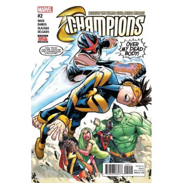 Champions, Vol. 2 (Marvel) #2A Comic Book